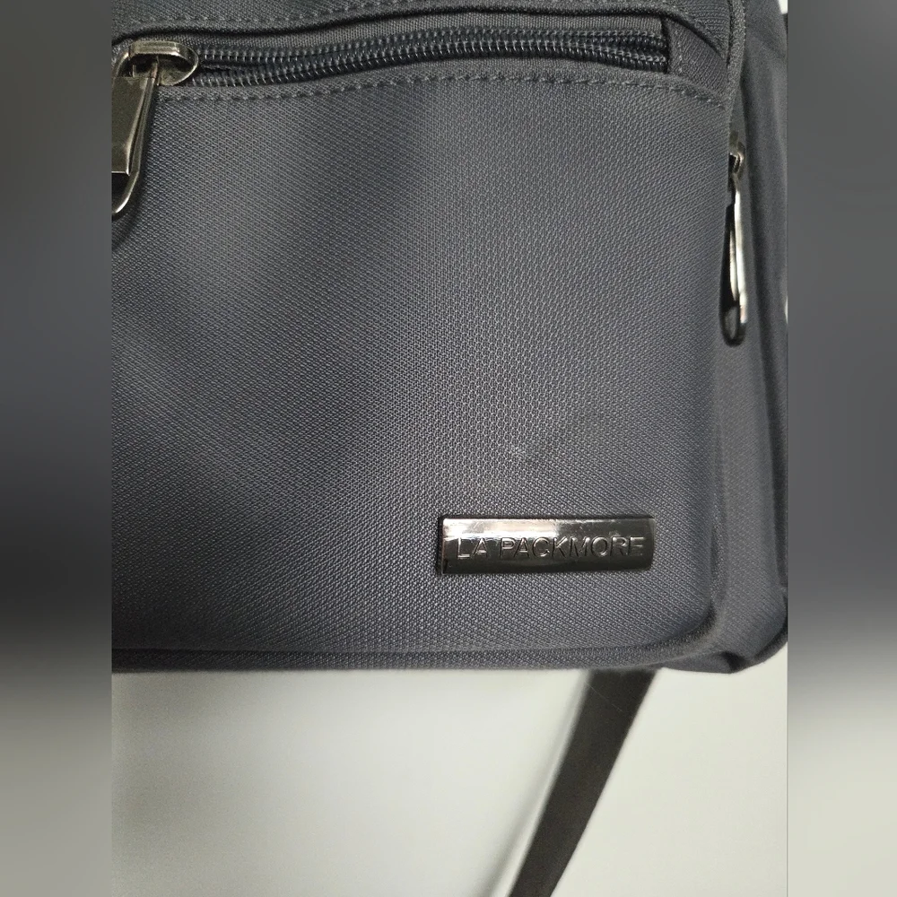 La Packmore Professional Laptop Tote Work Bag in Charcoal